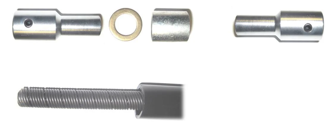 DC5 repair set: brush connector, brass ring and bush, from the repair guide
